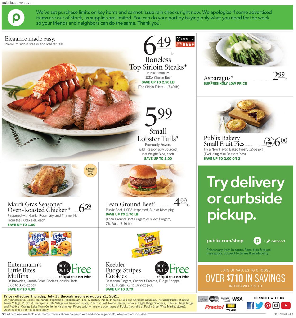 Publix Current weekly ad 07/15 - 07/21/2021 - frequent-ads.com