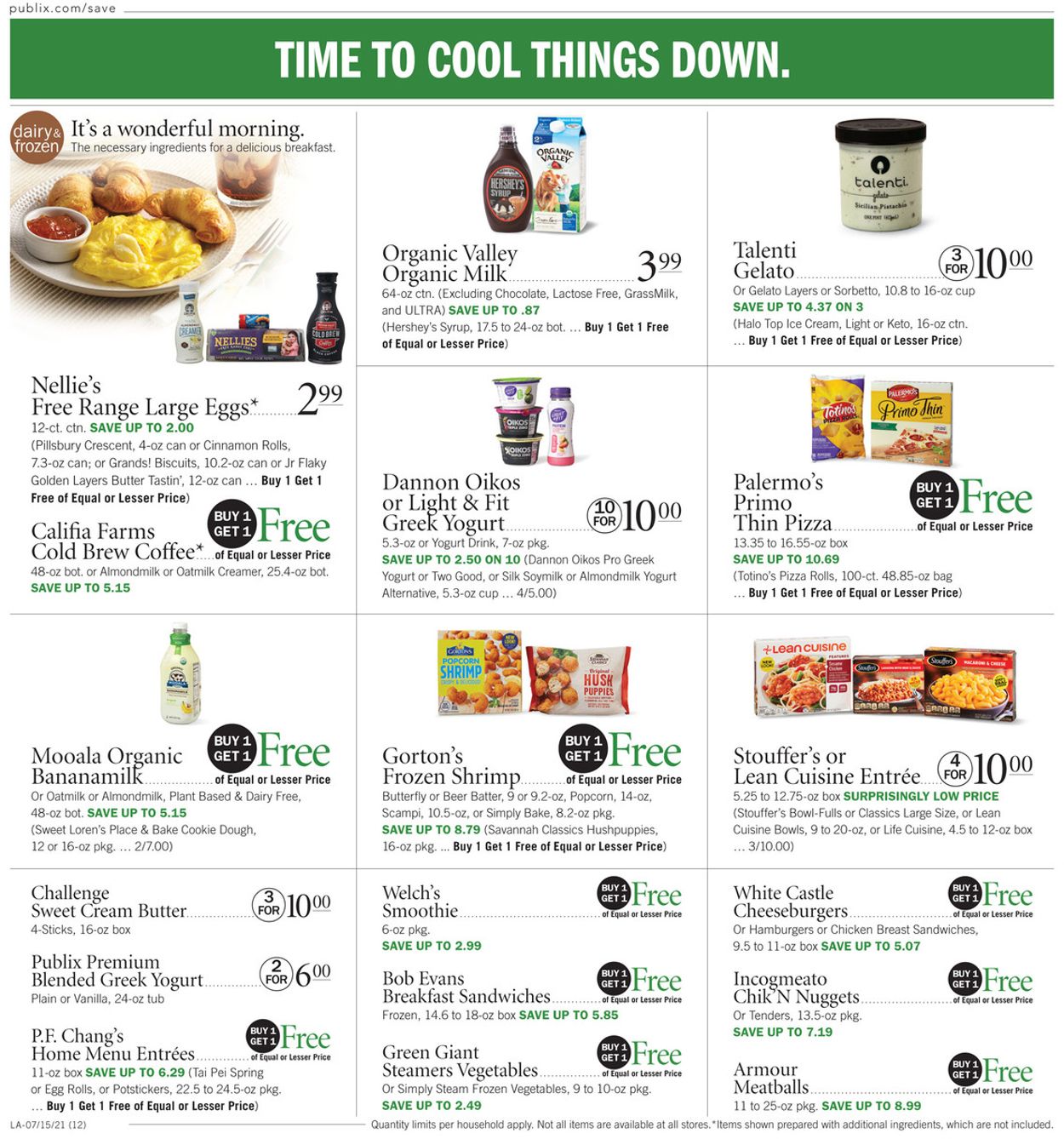 Catalogue Publix from 07/15/2021