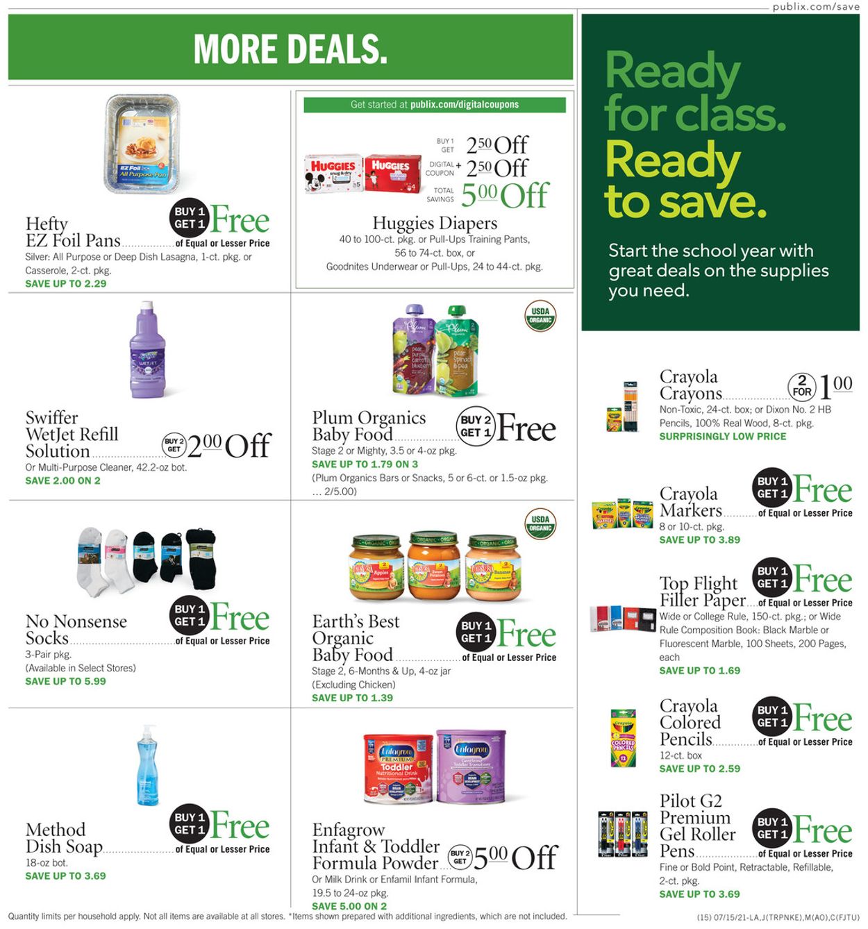 Publix Current weekly ad 07/15 - 07/21/2021 [15] - frequent-ads.com