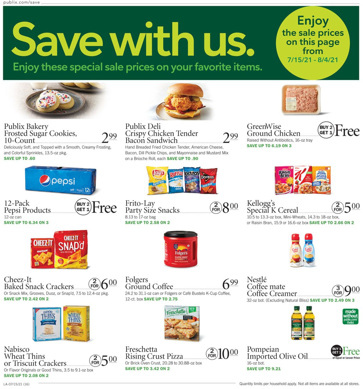 Catalogue Publix from 07/15/2021