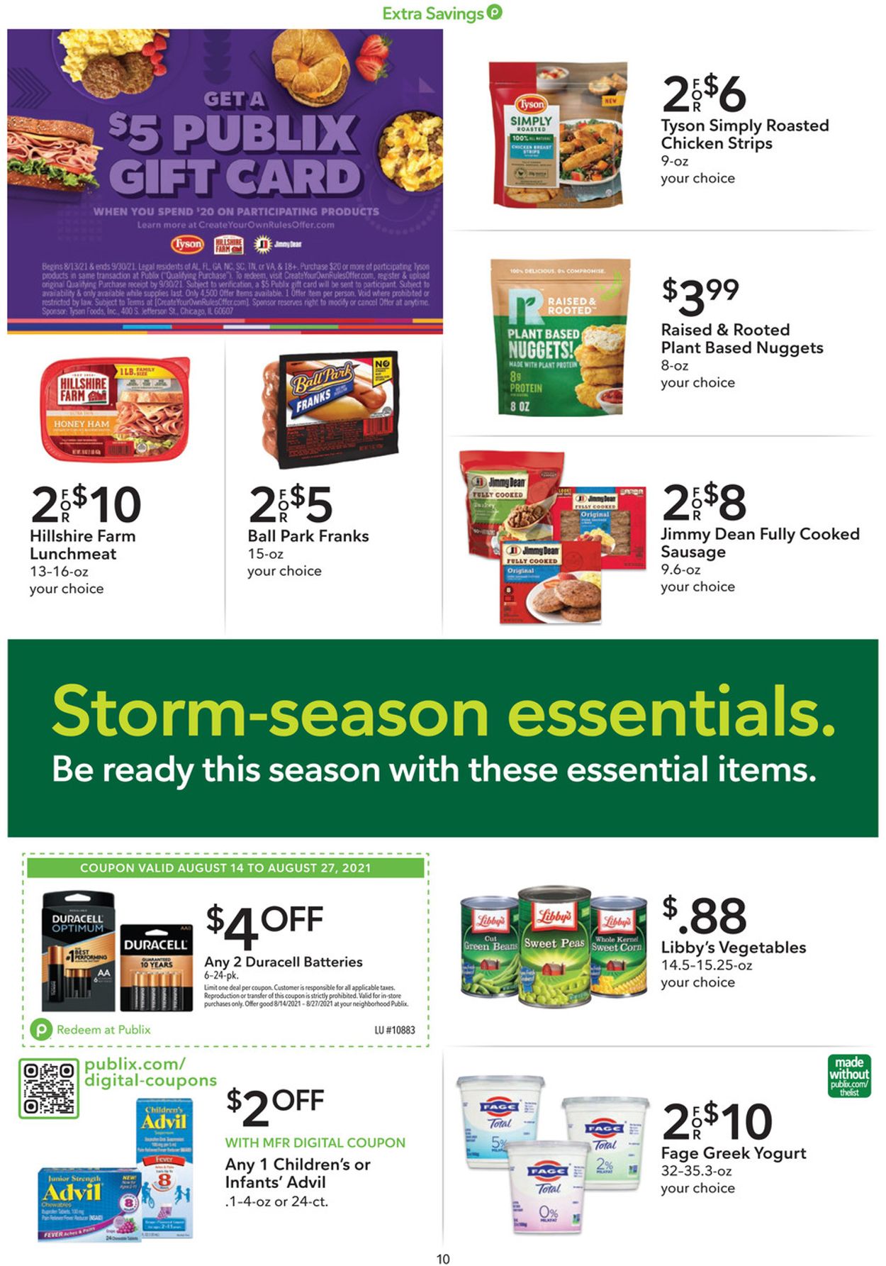 Catalogue Publix from 08/14/2021