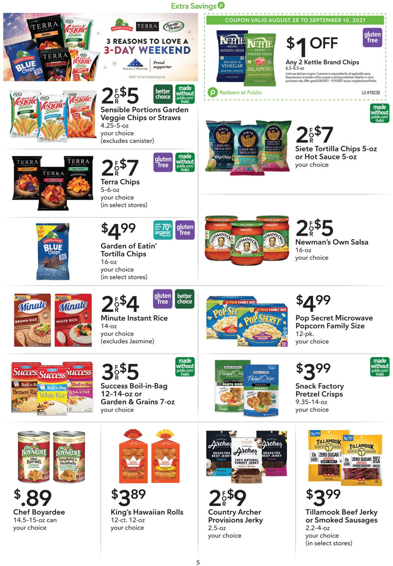 Catalogue Publix from 08/28/2021