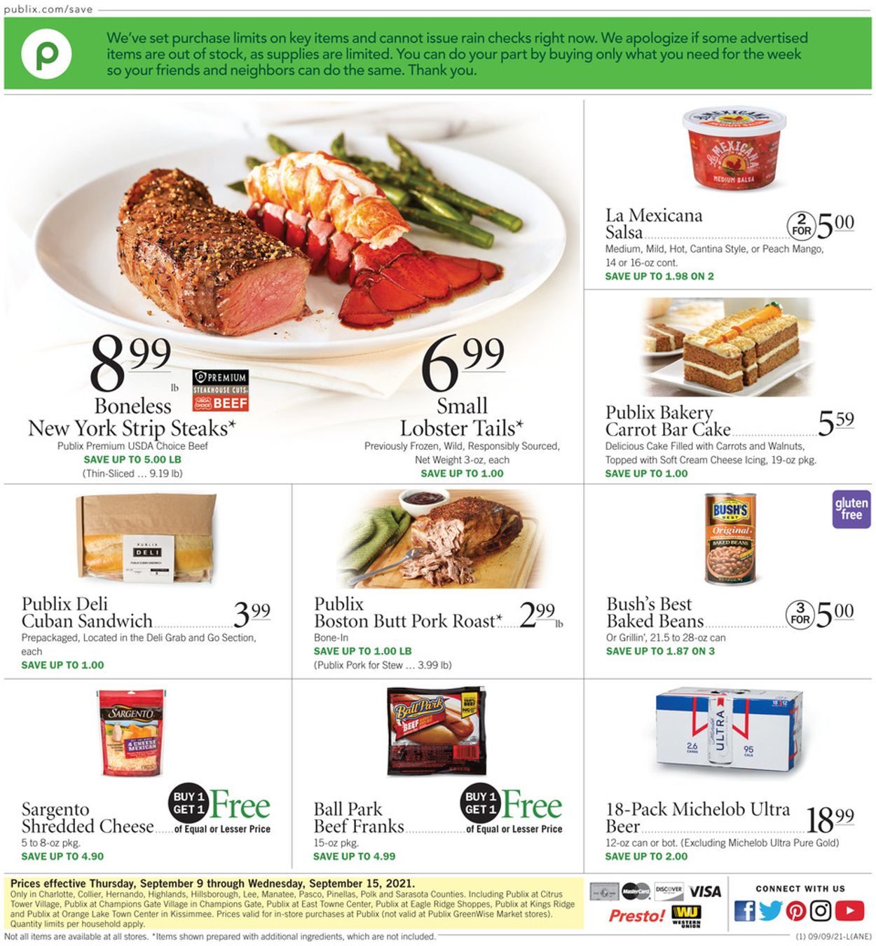 Catalogue Publix from 09/09/2021