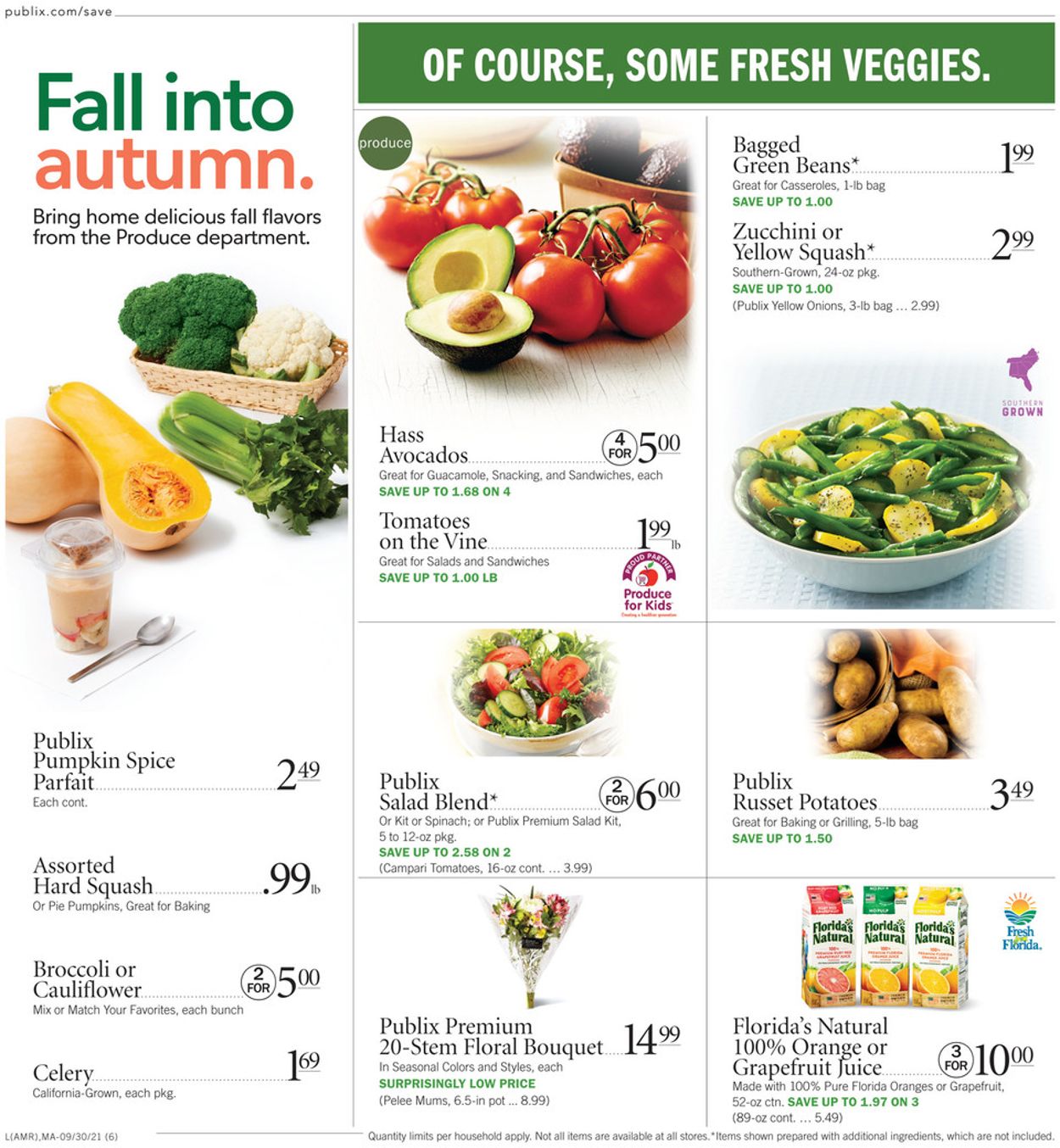 Catalogue Publix from 09/30/2021