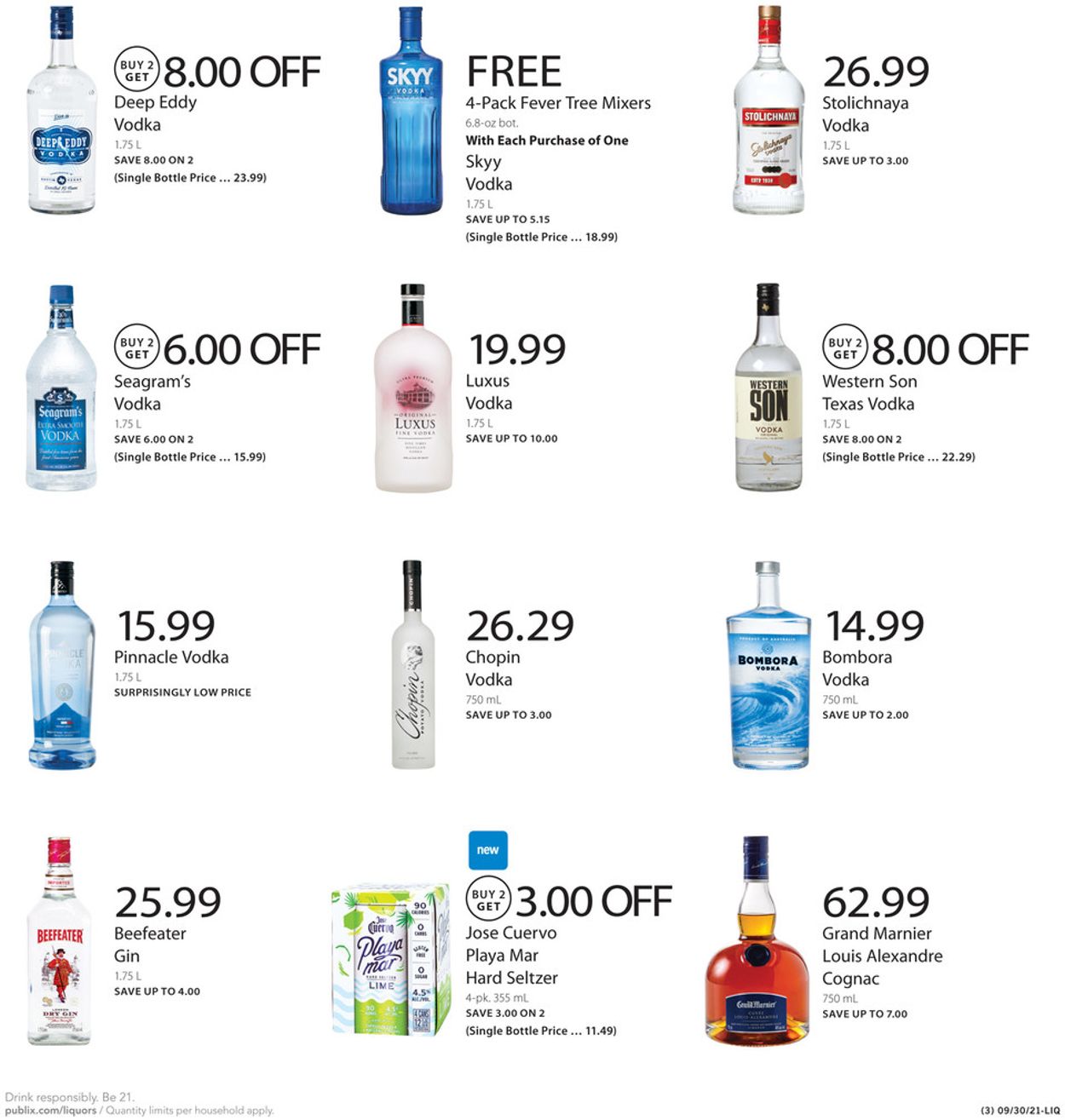 Catalogue Publix from 09/30/2021