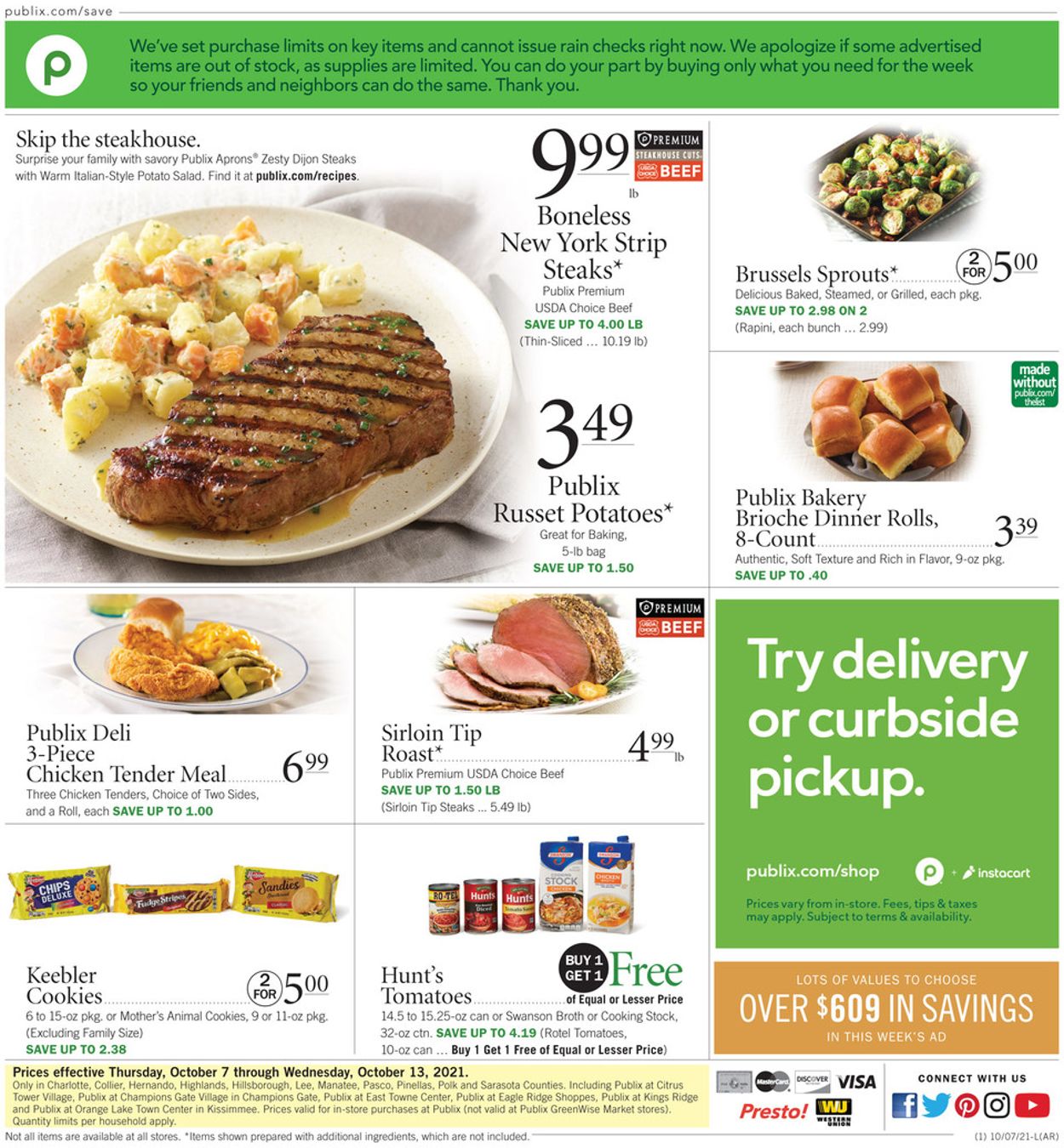 Publix Current weekly ad 10/07 - 10/13/2021 - frequent-ads.com