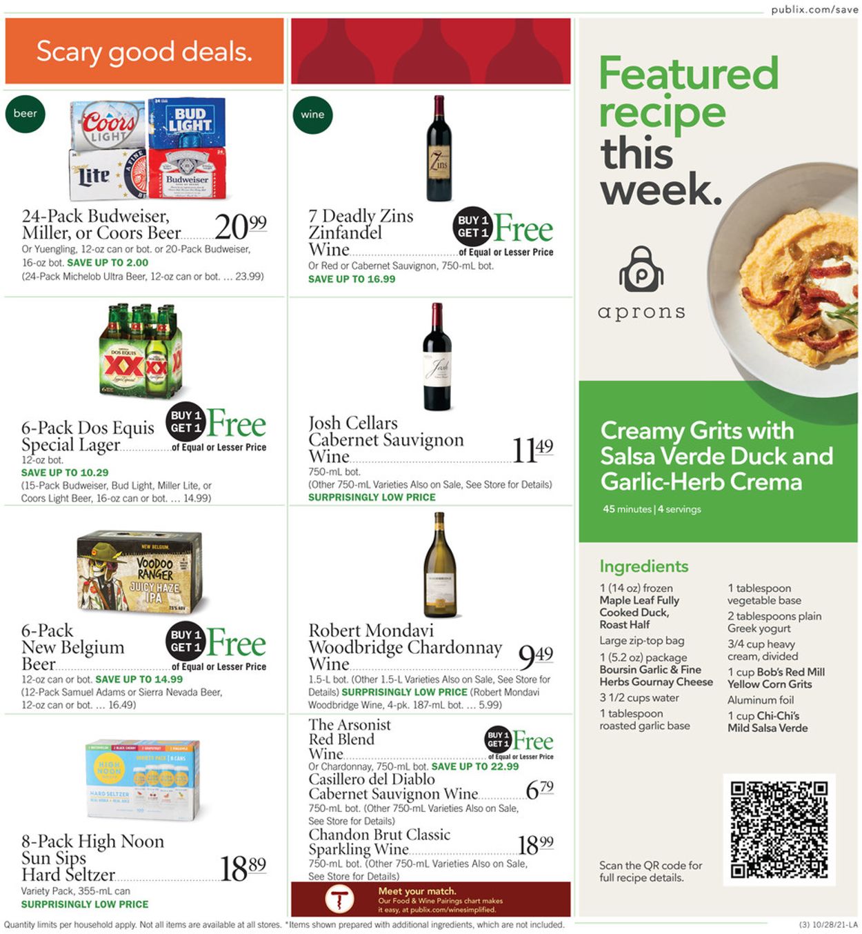 Catalogue Publix from 10/28/2021