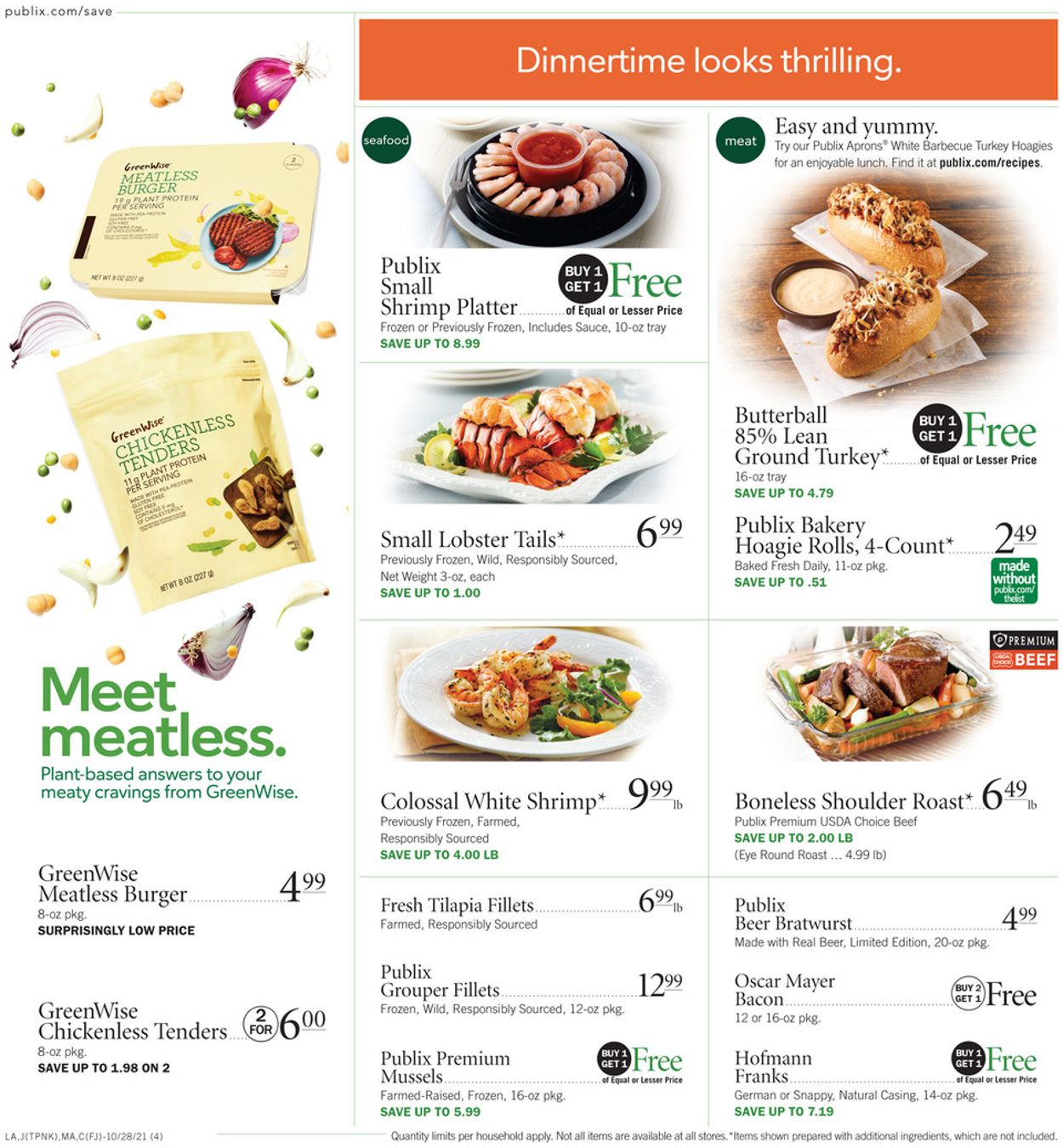 Catalogue Publix from 10/28/2021