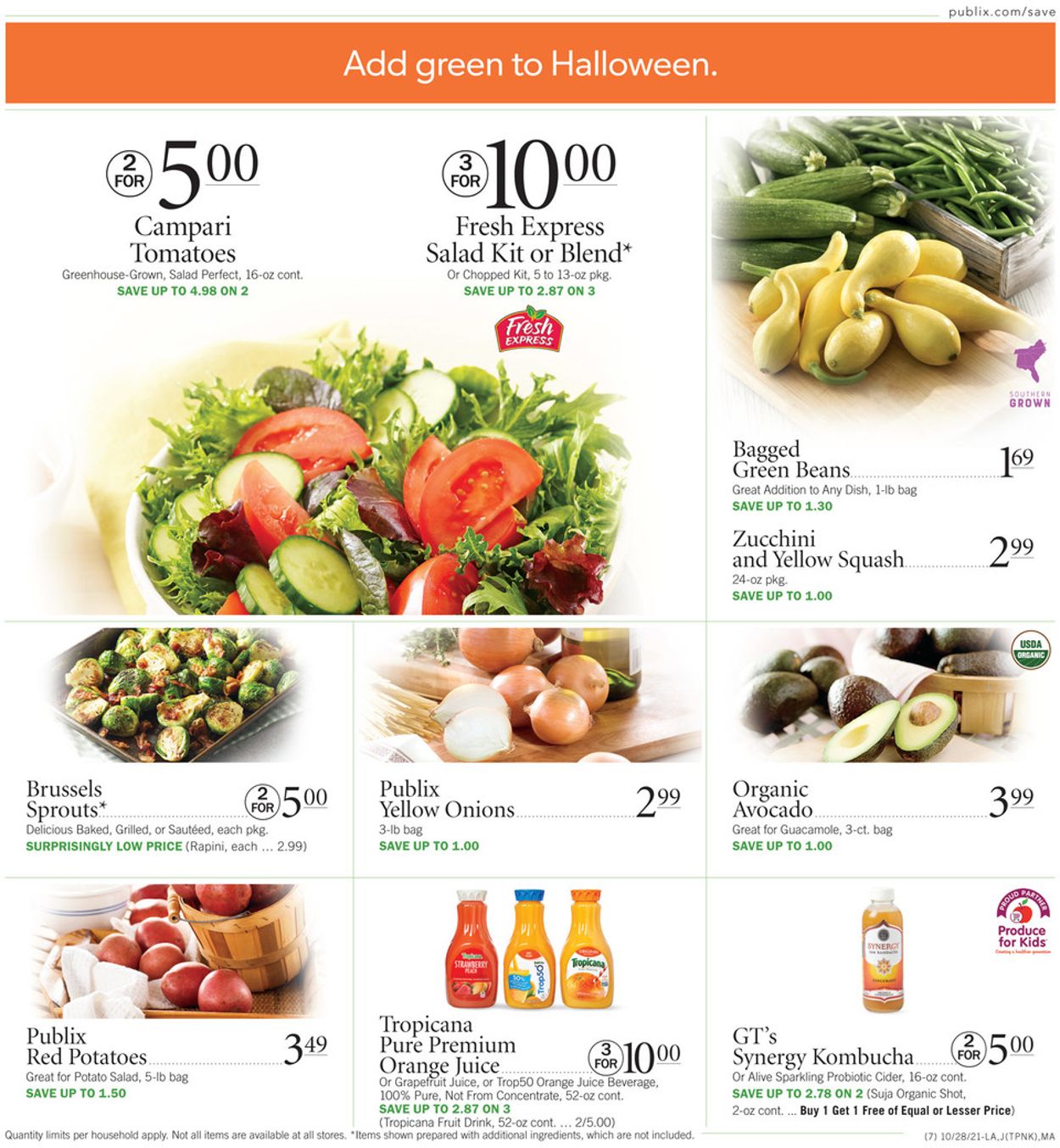 Catalogue Publix from 10/28/2021