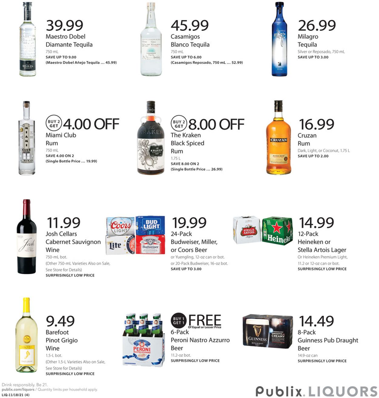 Catalogue Publix from 11/18/2021