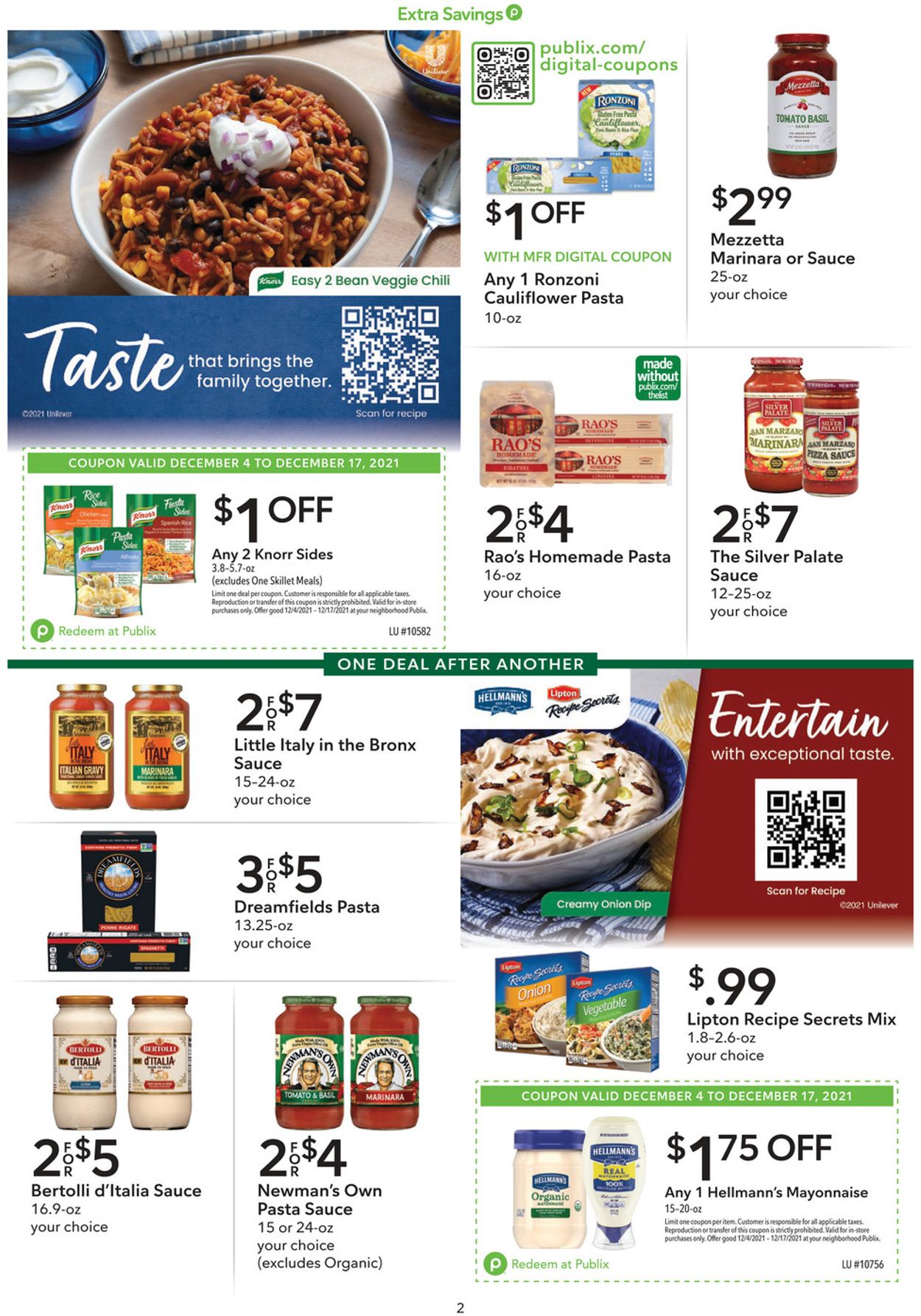 Catalogue Publix HOLIDAY 2021 from 12/04/2021