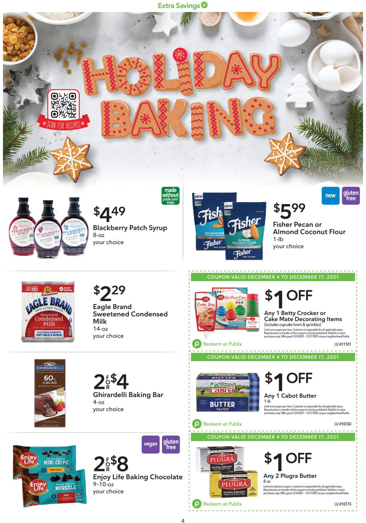 Publix HOLIDAY 2021 Current weekly ad 12/04 12/17/2021 [4] frequent