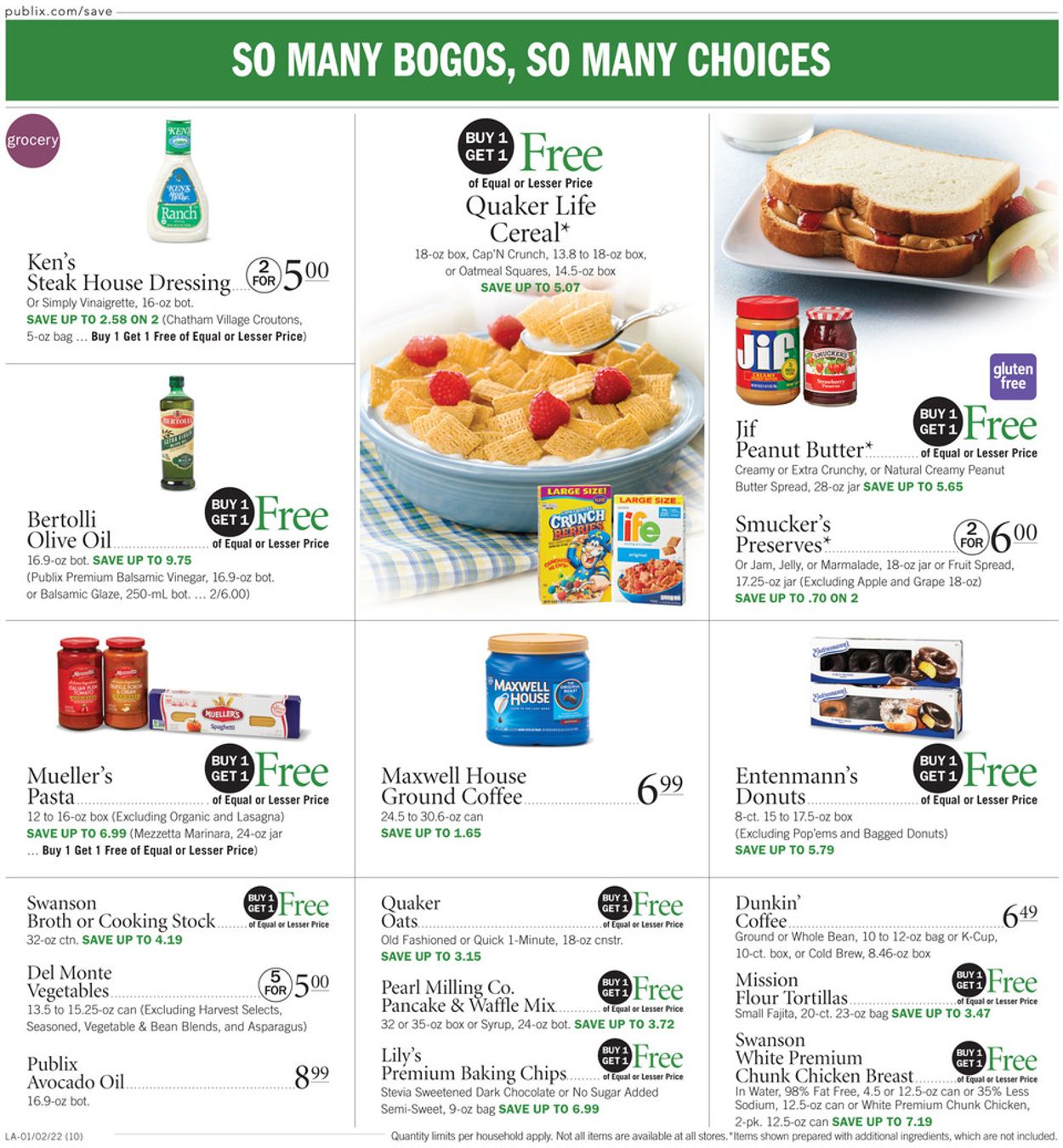 Catalogue Publix from 01/02/2022