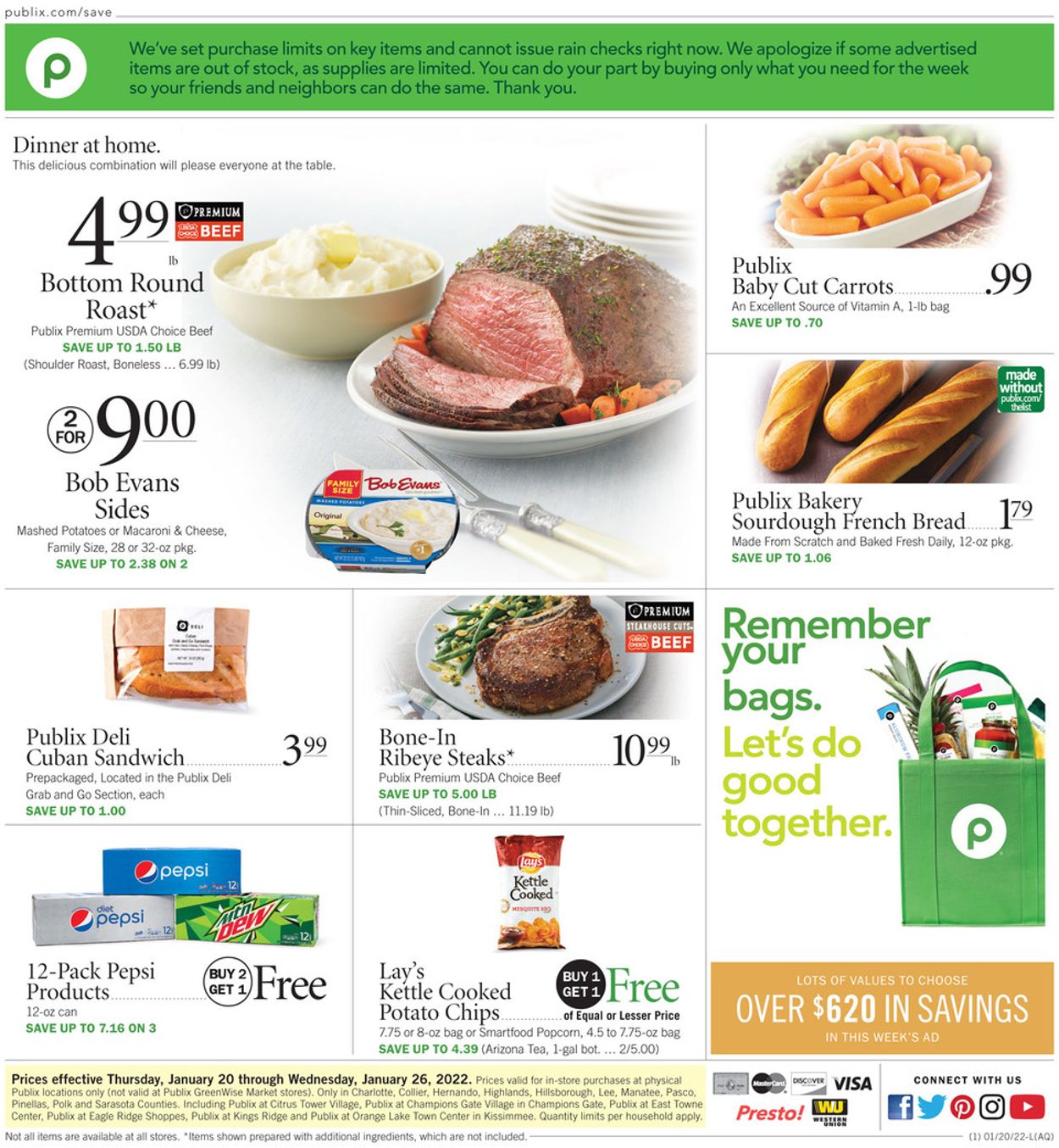 Publix Current weekly ad 01/20 - 01/26/2022 - frequent-ads.com