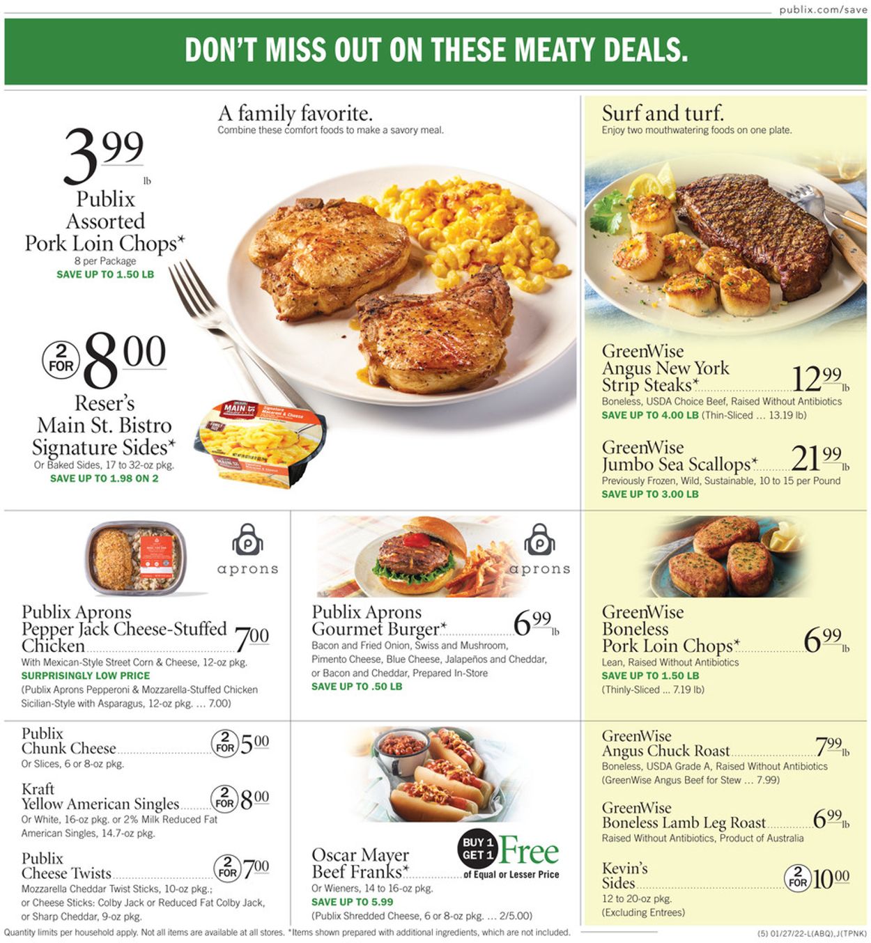 Catalogue Publix from 01/27/2022