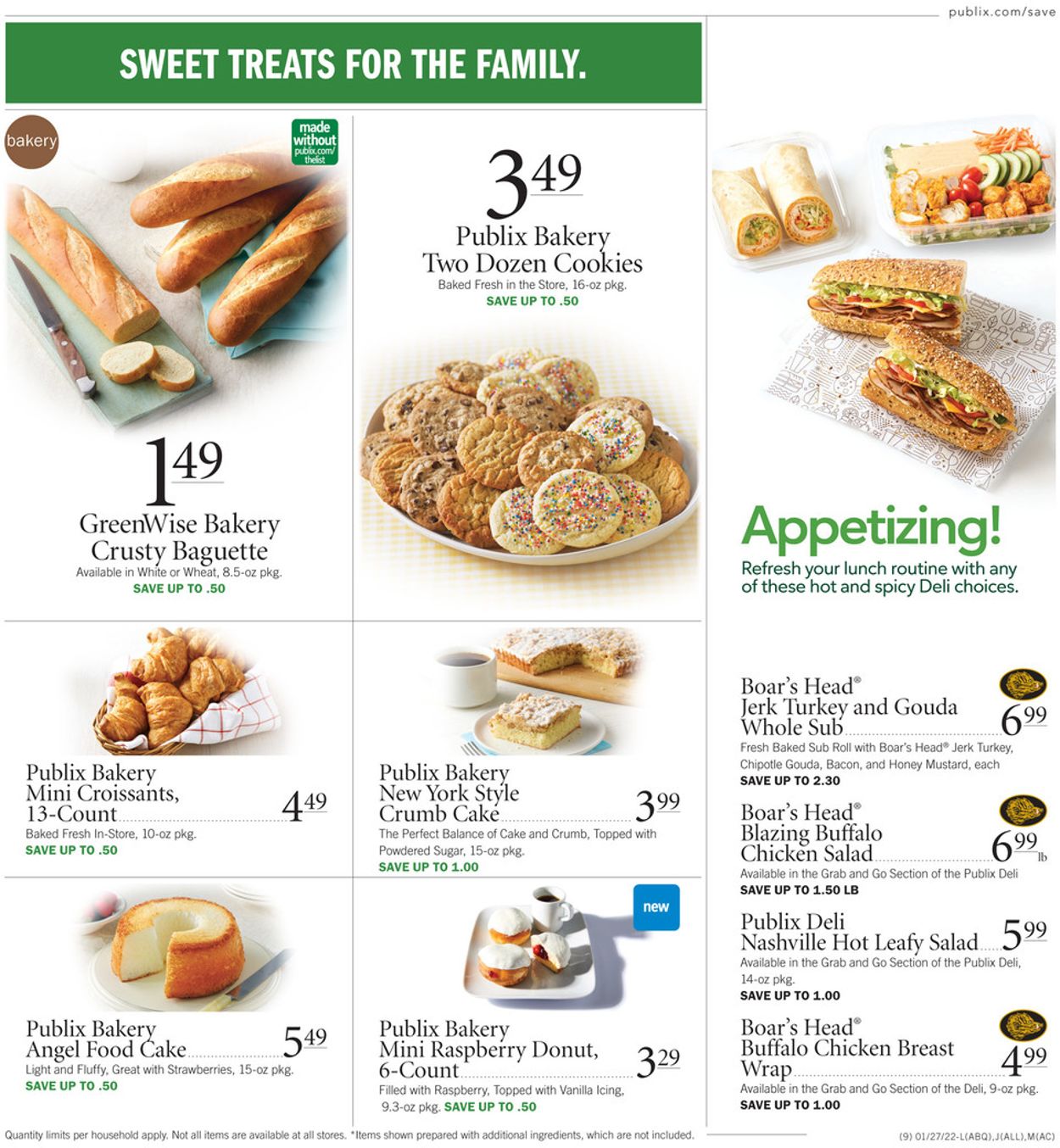 Catalogue Publix from 01/27/2022