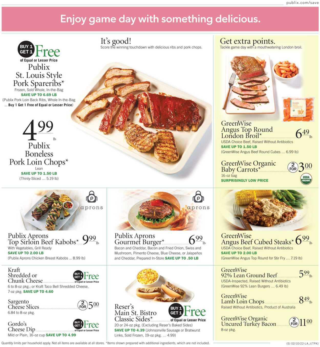 Catalogue Publix from 02/10/2022