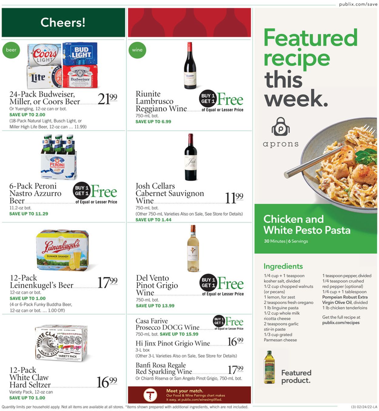 Catalogue Publix from 02/24/2022