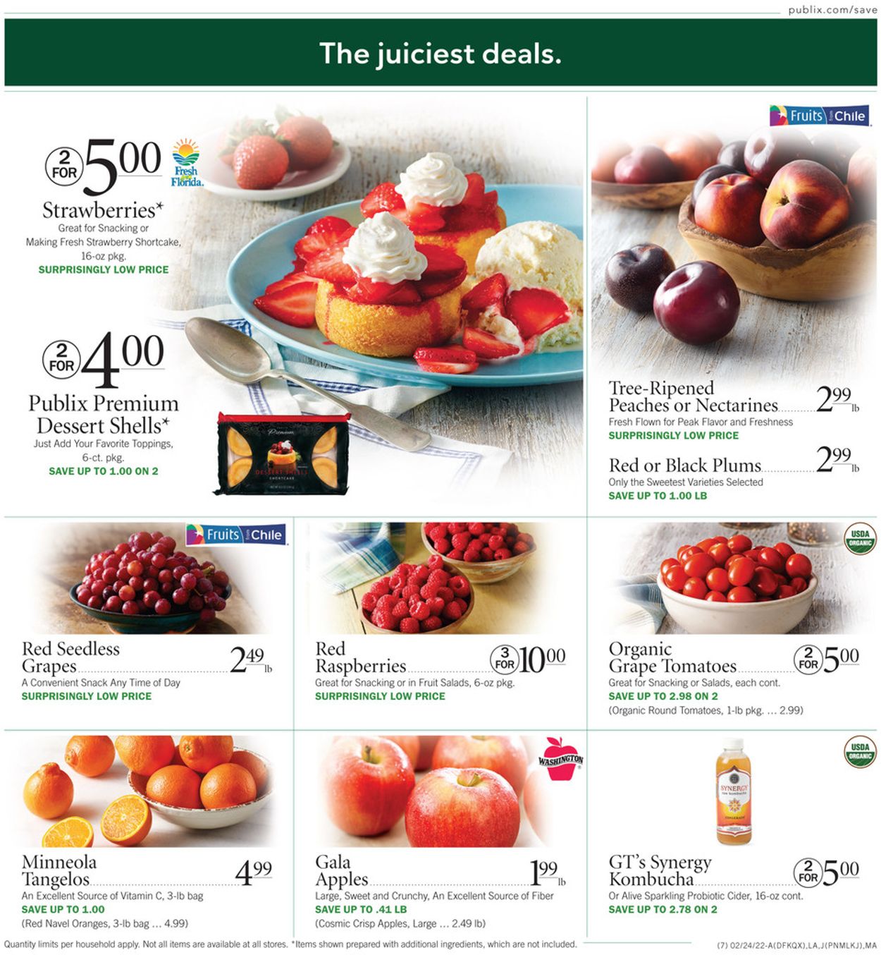 Publix Current weekly ad 02/24 03/02/2022 [7]