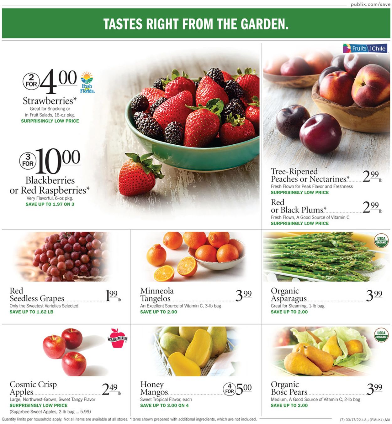 Catalogue Publix from 03/17/2022