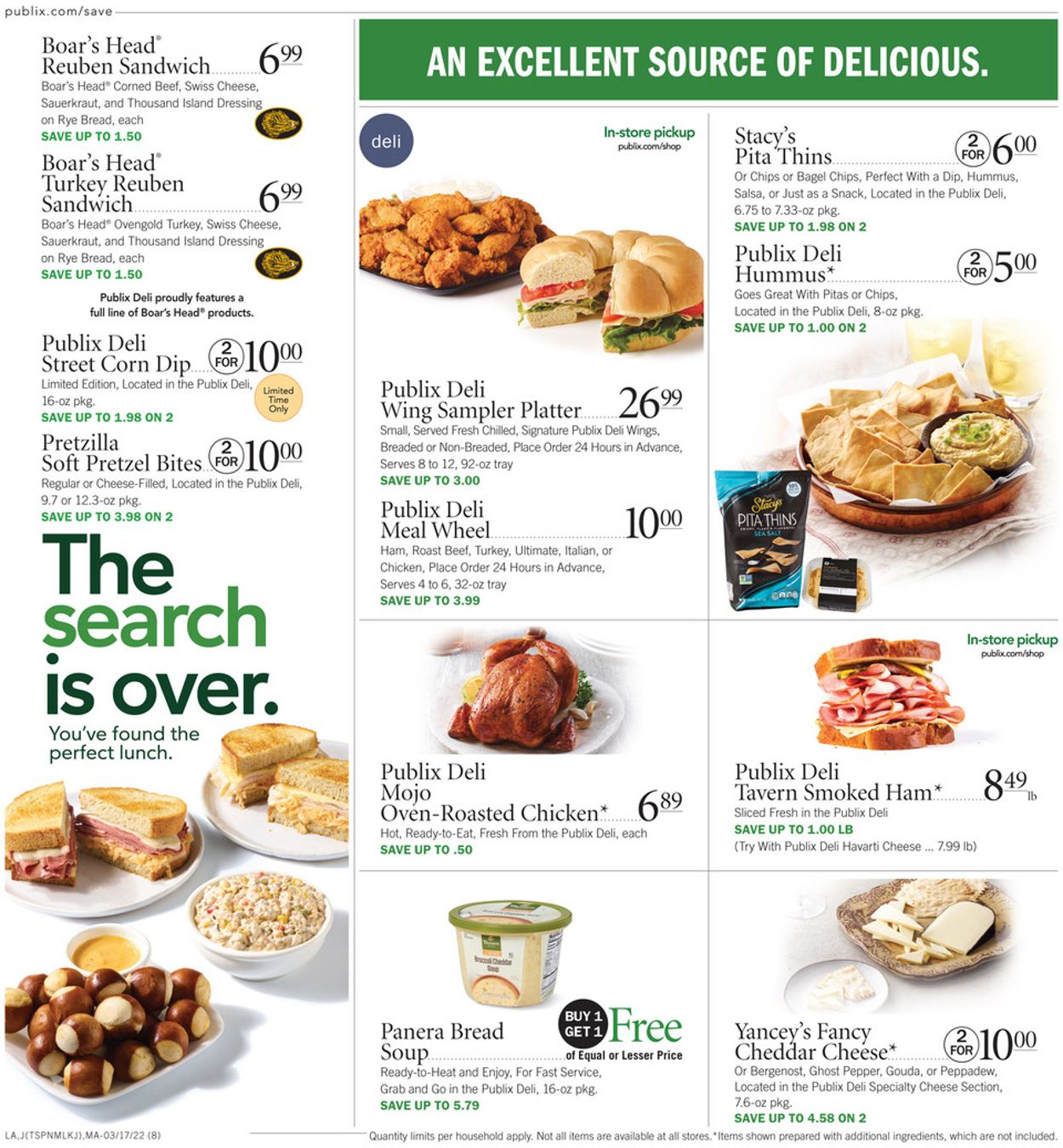 Catalogue Publix from 03/17/2022