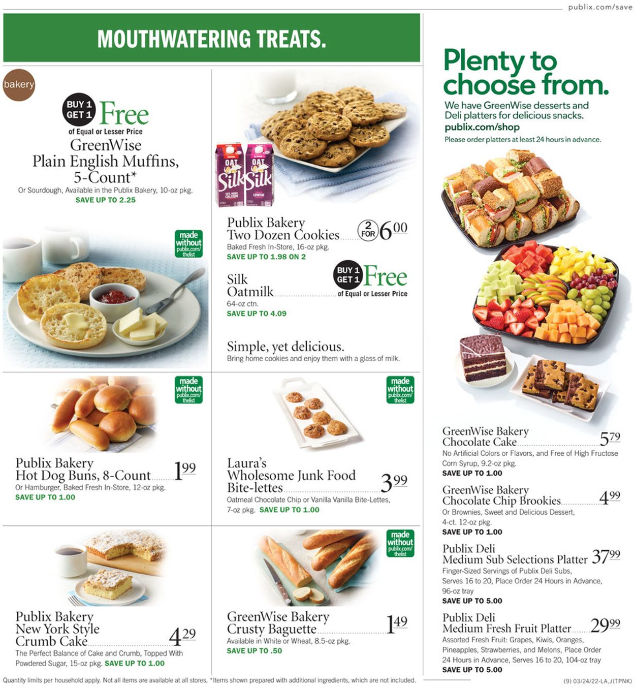 Catalogue Publix from 03/24/2022