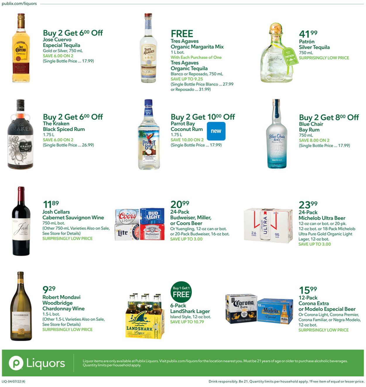 Catalogue Publix from 04/07/2022