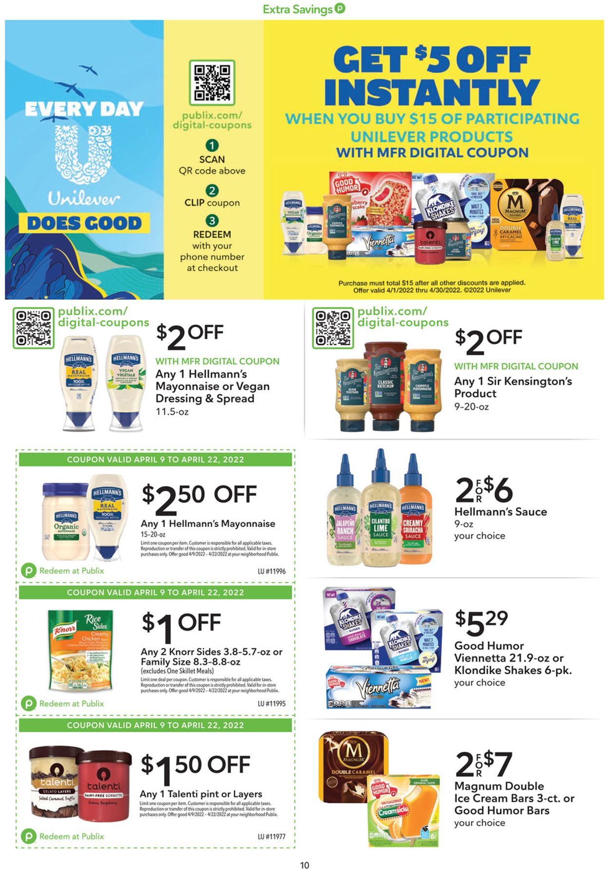 Catalogue Publix from 04/09/2022