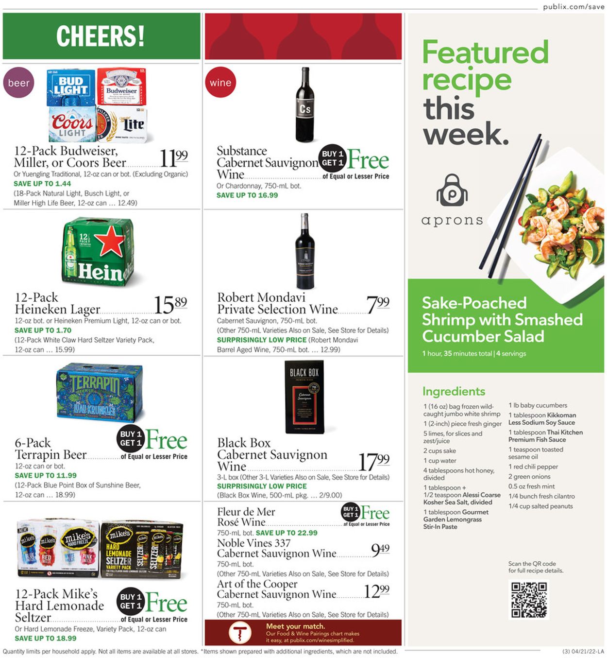 Catalogue Publix from 04/21/2022