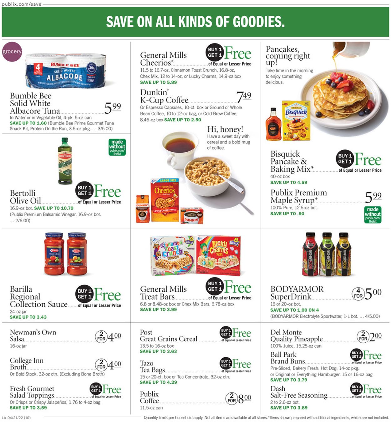 Catalogue Publix from 04/21/2022