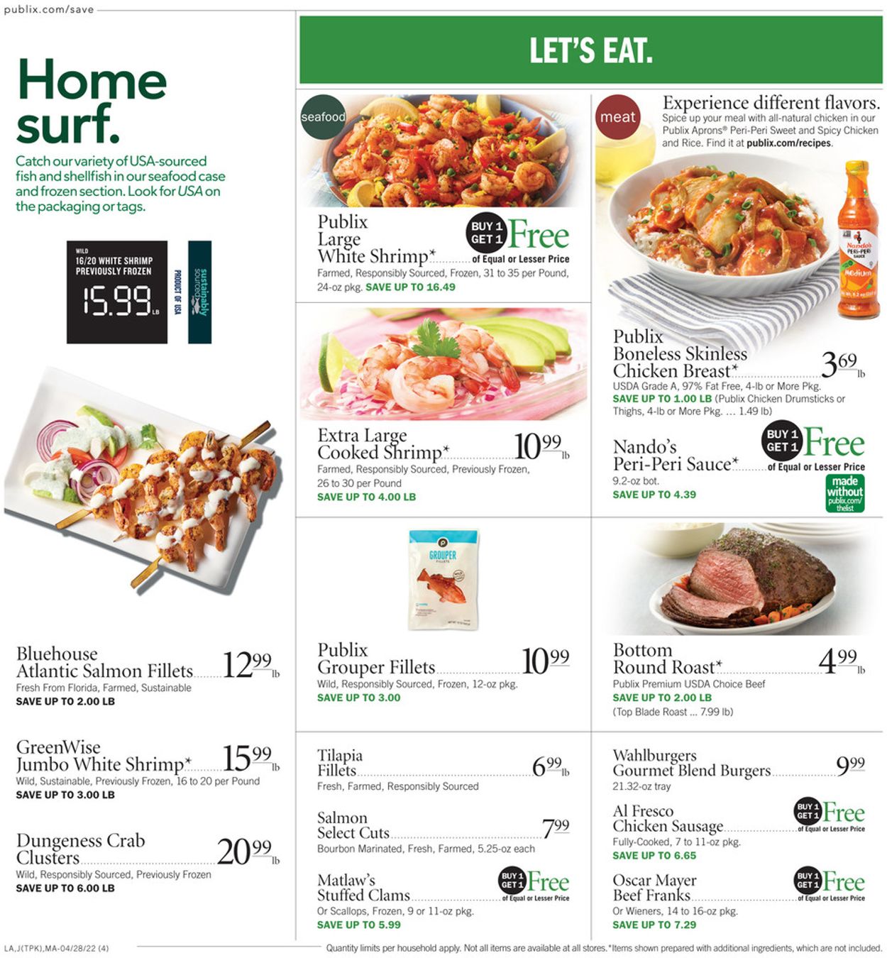 Catalogue Publix from 04/28/2022
