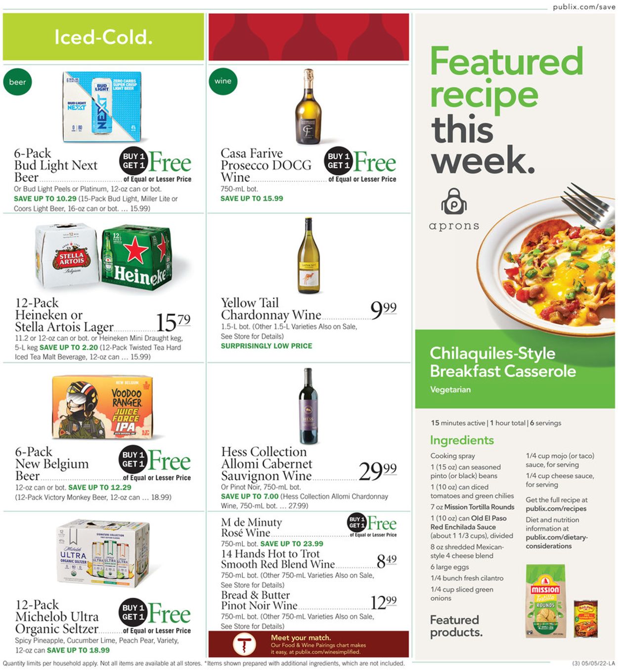 Catalogue Publix from 05/05/2022