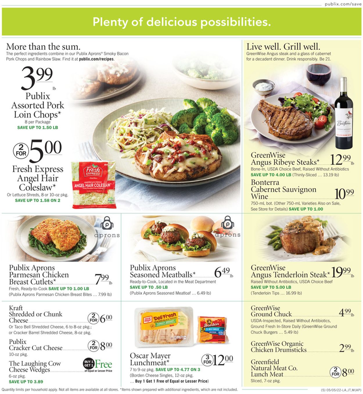 Catalogue Publix from 05/05/2022