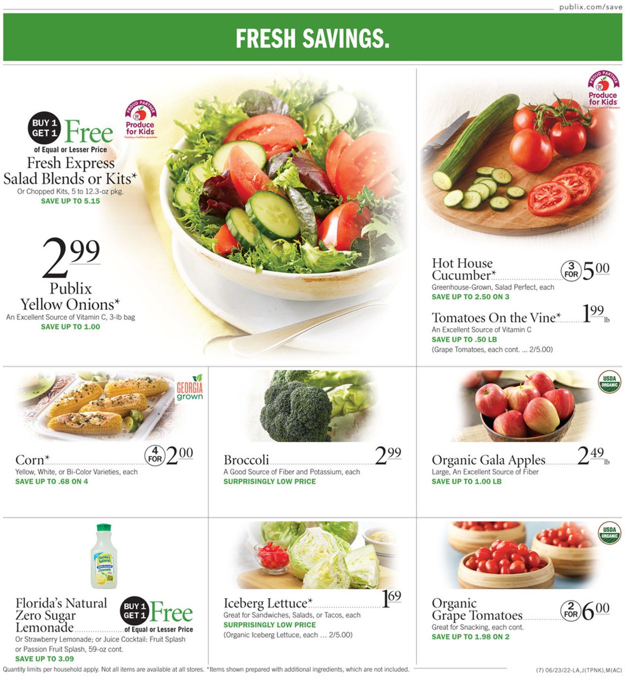 Catalogue Publix from 06/23/2022