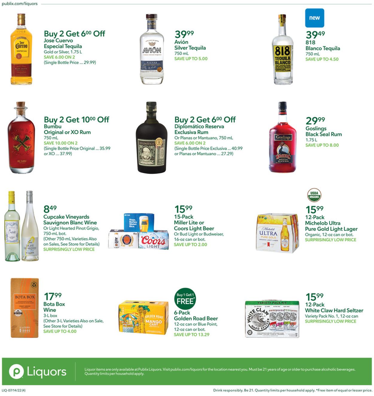Catalogue Publix from 07/14/2022