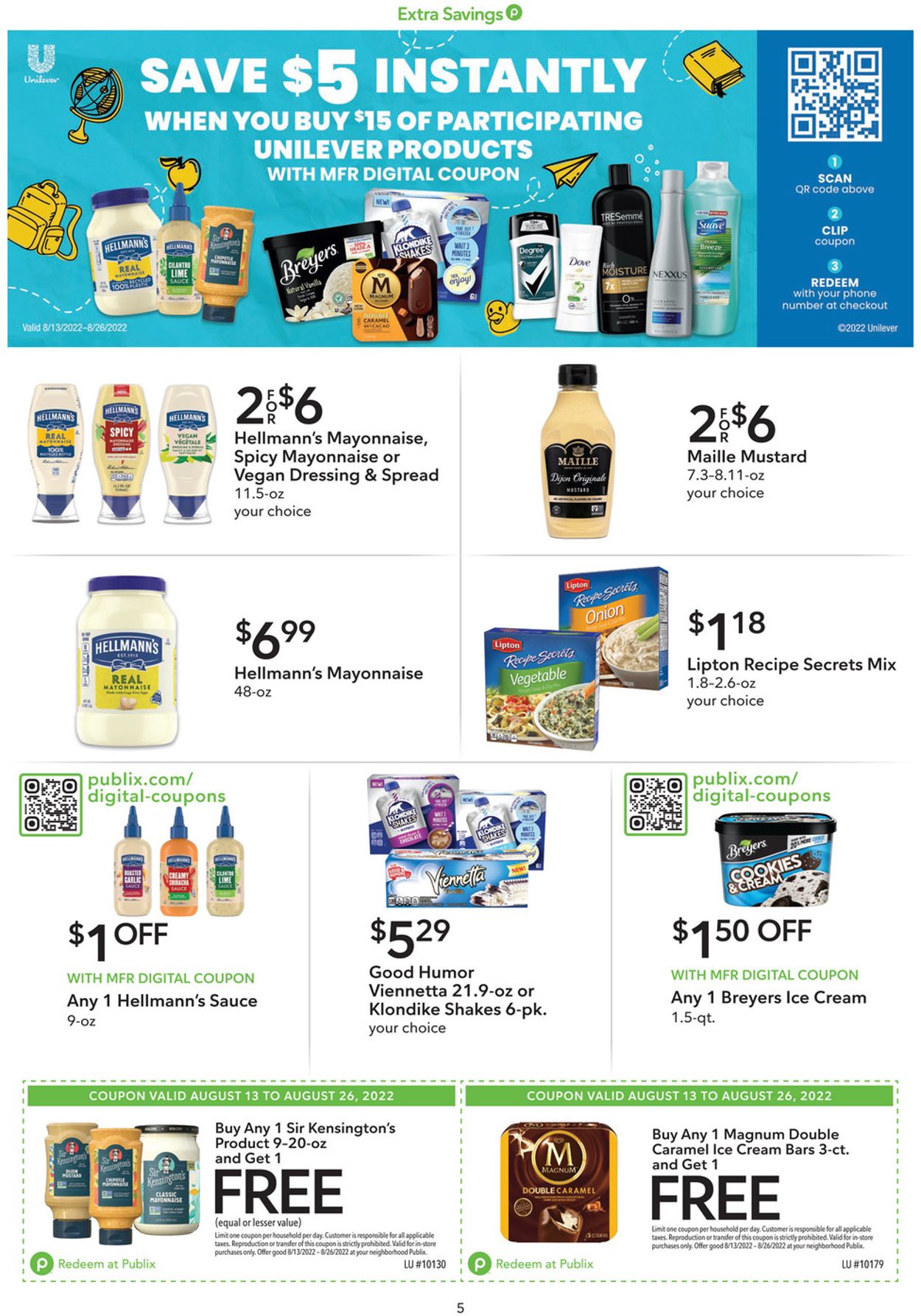 Catalogue Publix from 08/13/2022