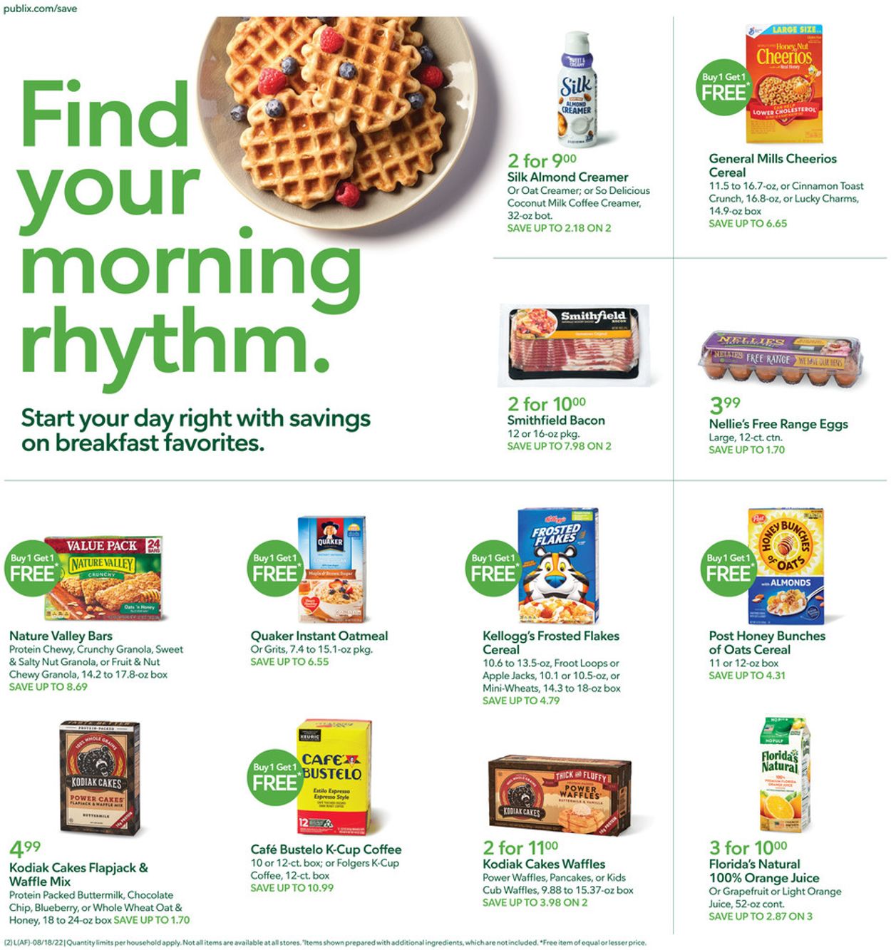 Catalogue Publix from 08/18/2022