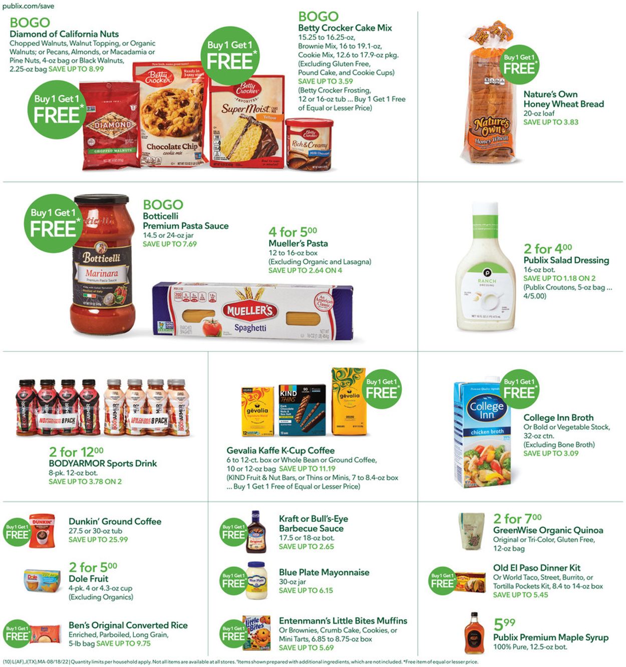 Catalogue Publix from 08/18/2022