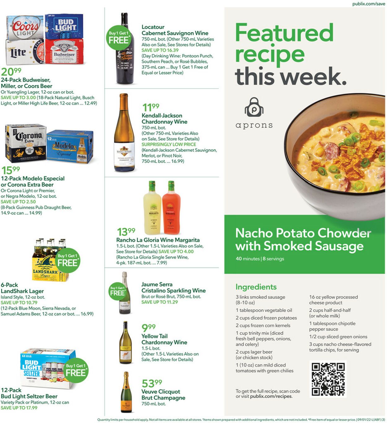 Catalogue Publix from 09/01/2022