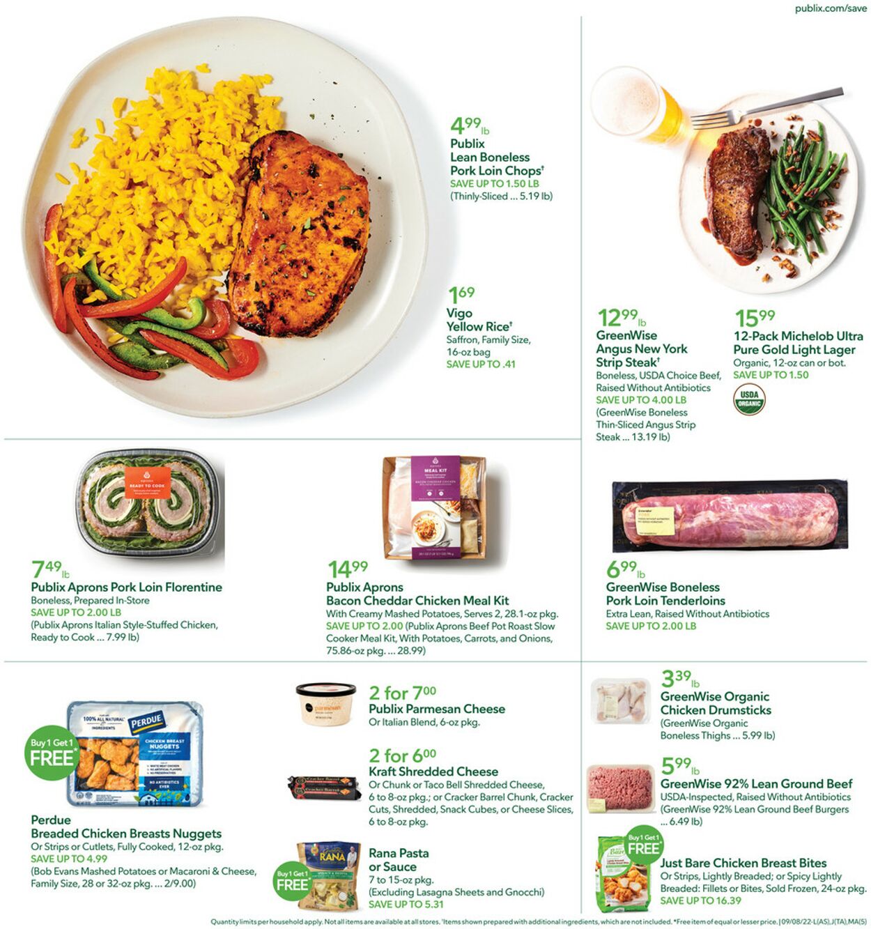 Catalogue Publix from 09/08/2022