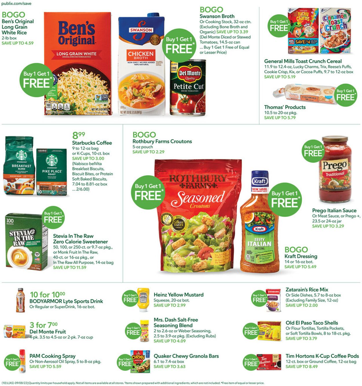Catalogue Publix from 09/08/2022