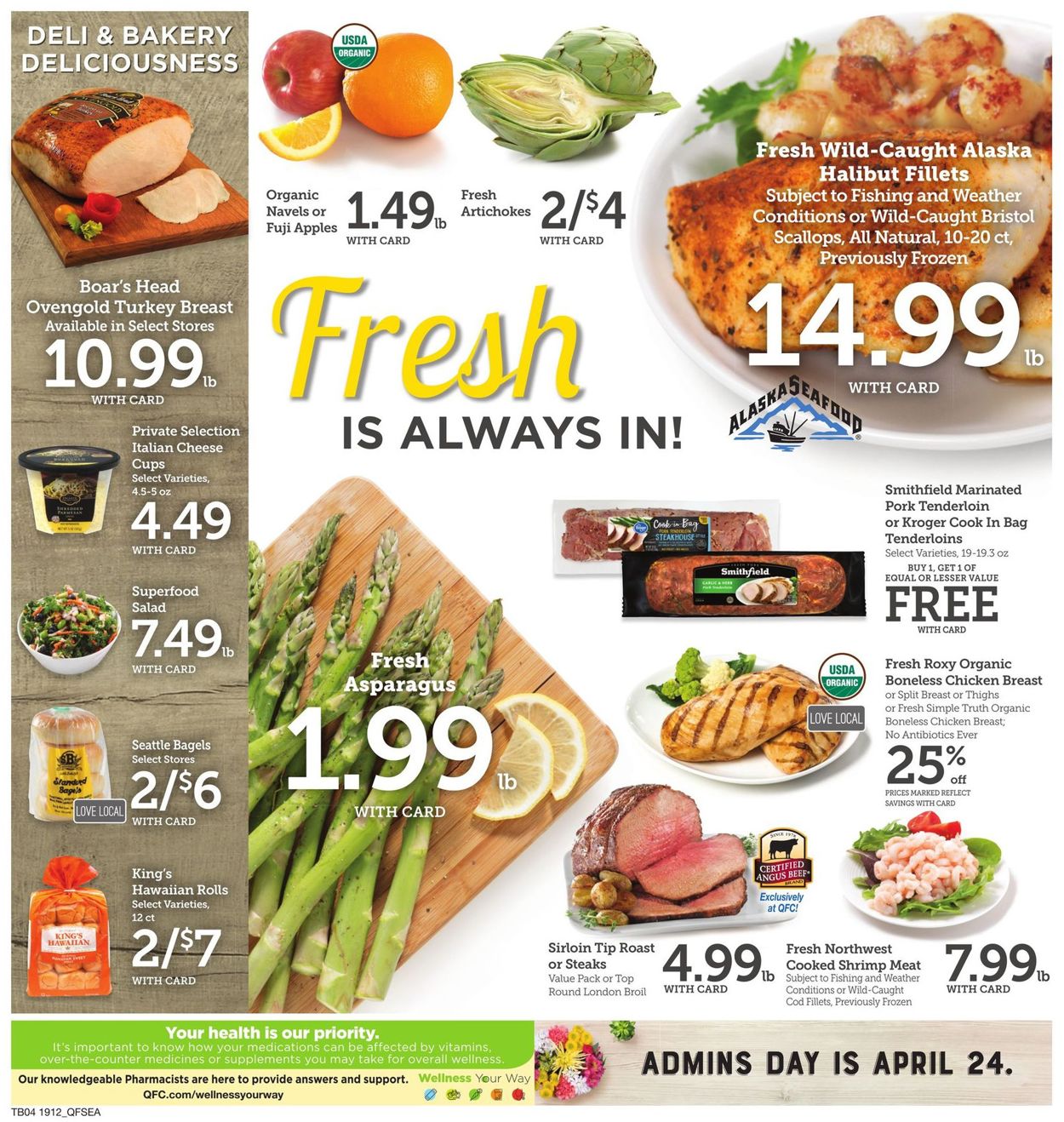 Catalogue QFC from 04/24/2019