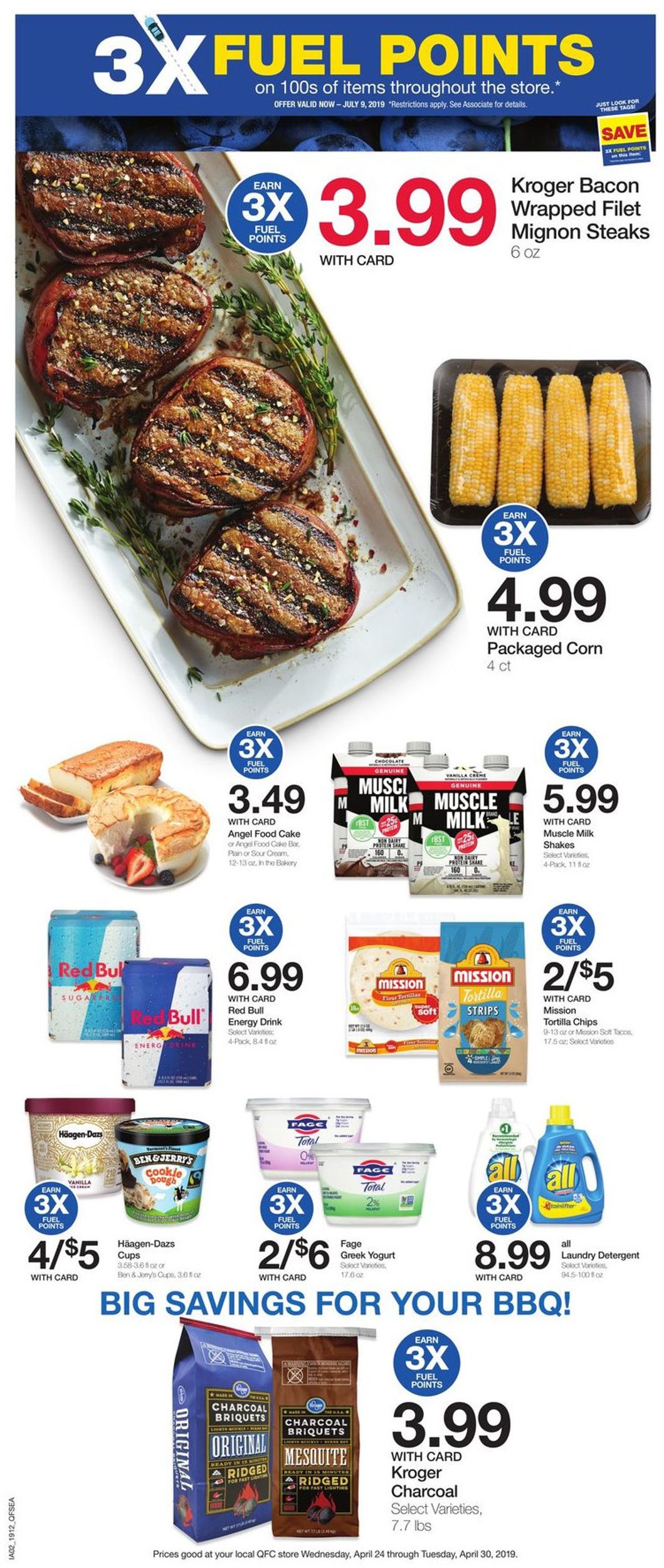 Catalogue QFC from 04/24/2019