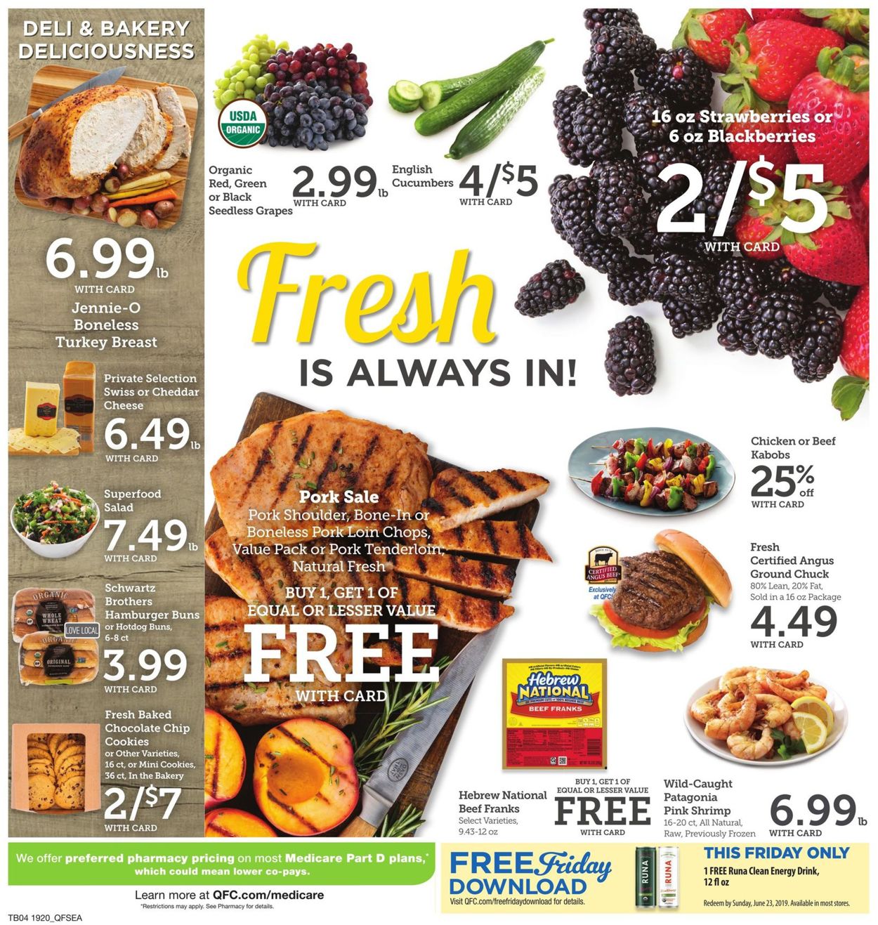 Catalogue QFC from 06/19/2019