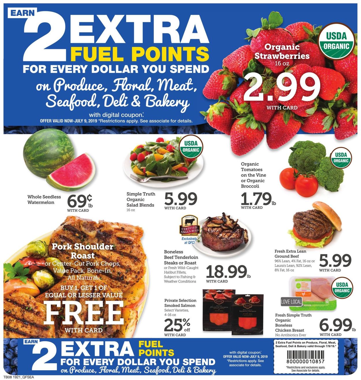 Catalogue QFC from 06/26/2019