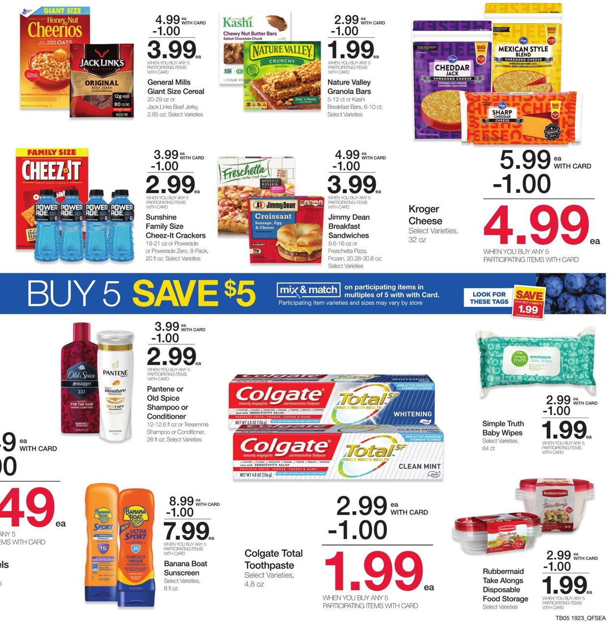 Catalogue QFC from 07/10/2019