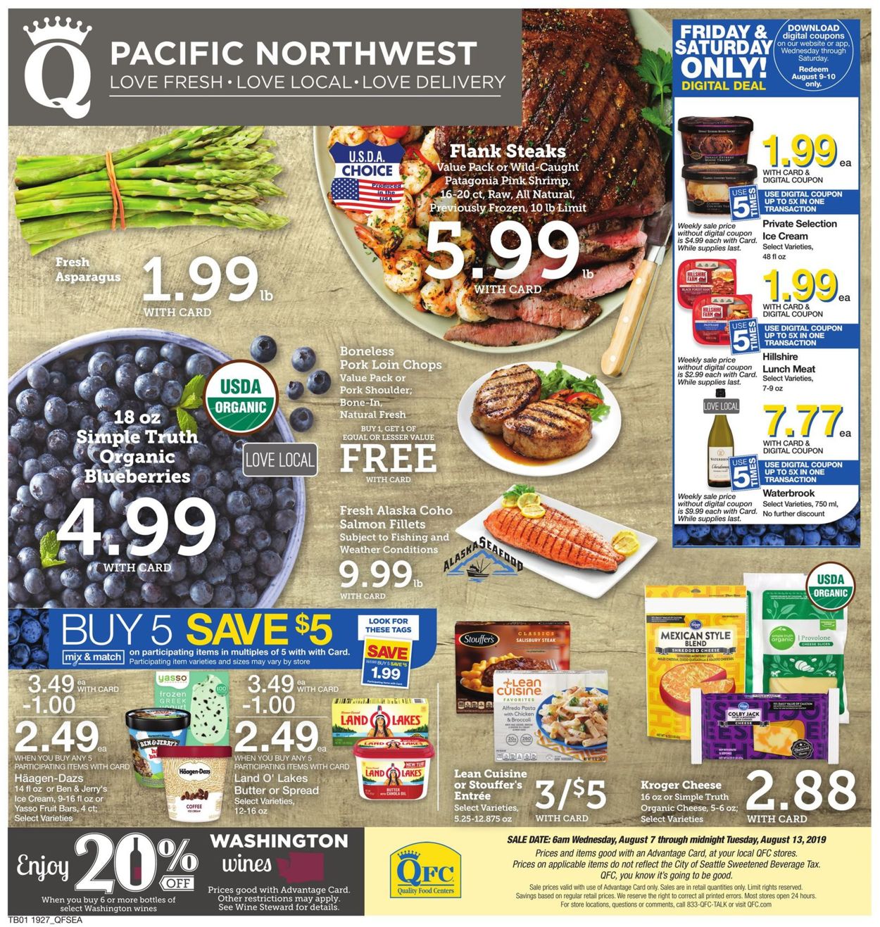 Catalogue QFC from 08/07/2019