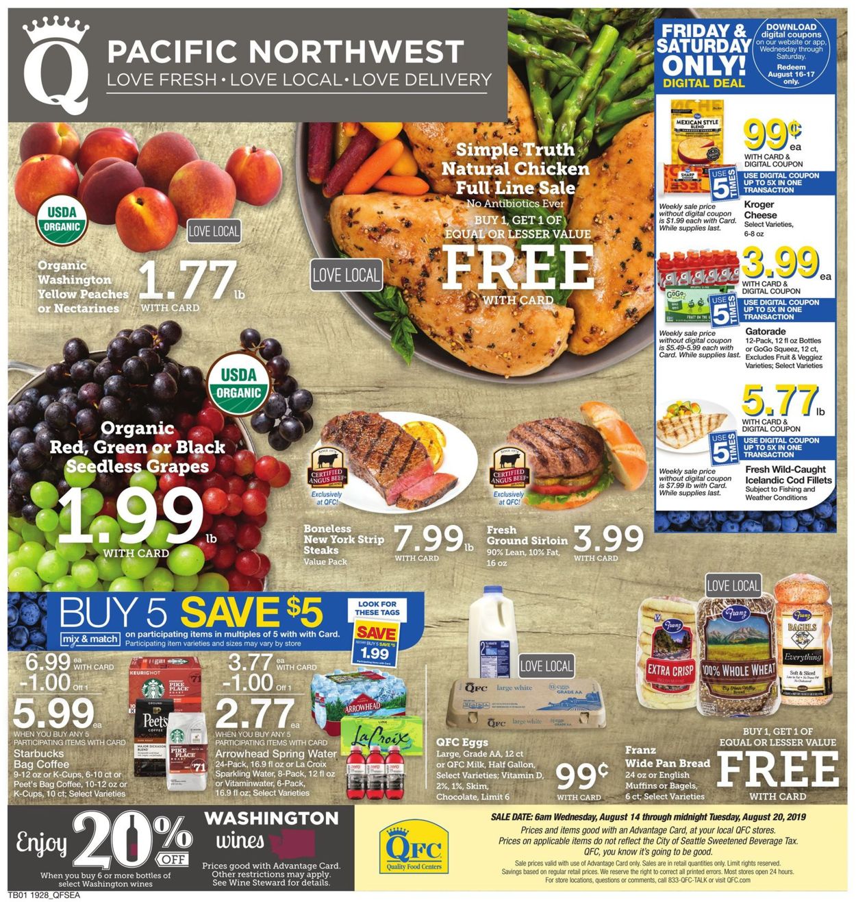 Catalogue QFC from 08/14/2019