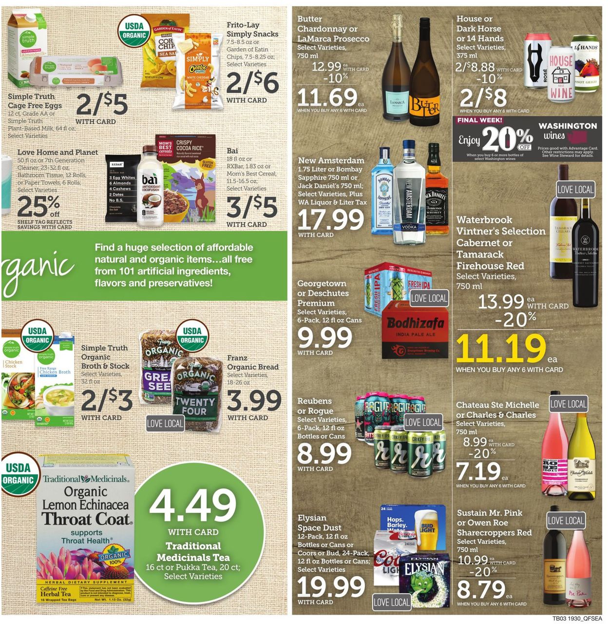 Catalogue QFC from 08/28/2019