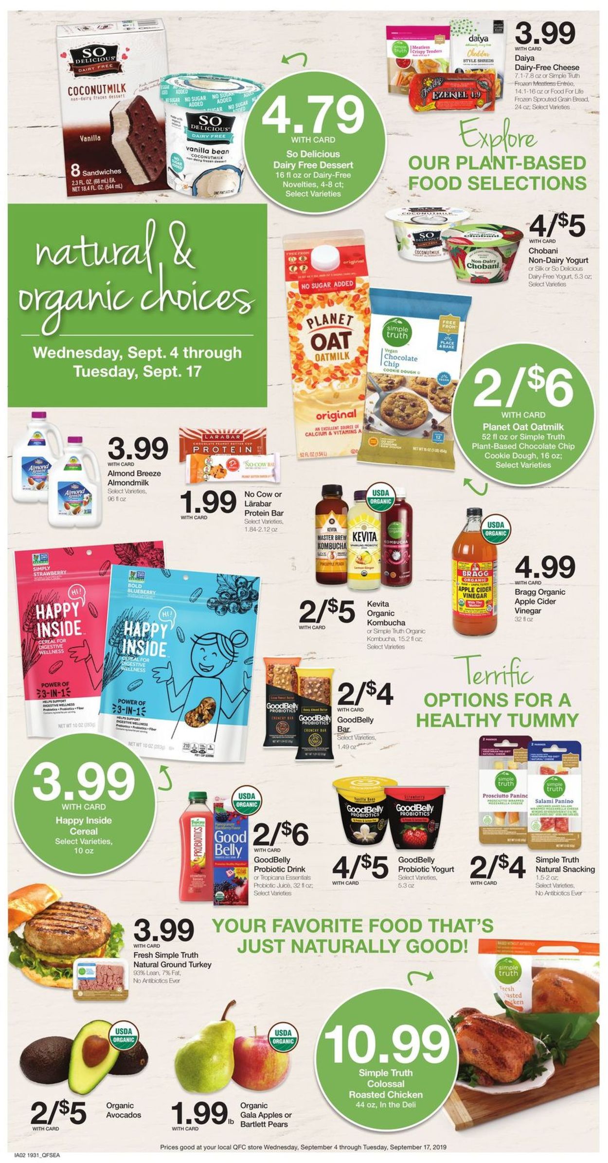 Catalogue QFC from 09/11/2019
